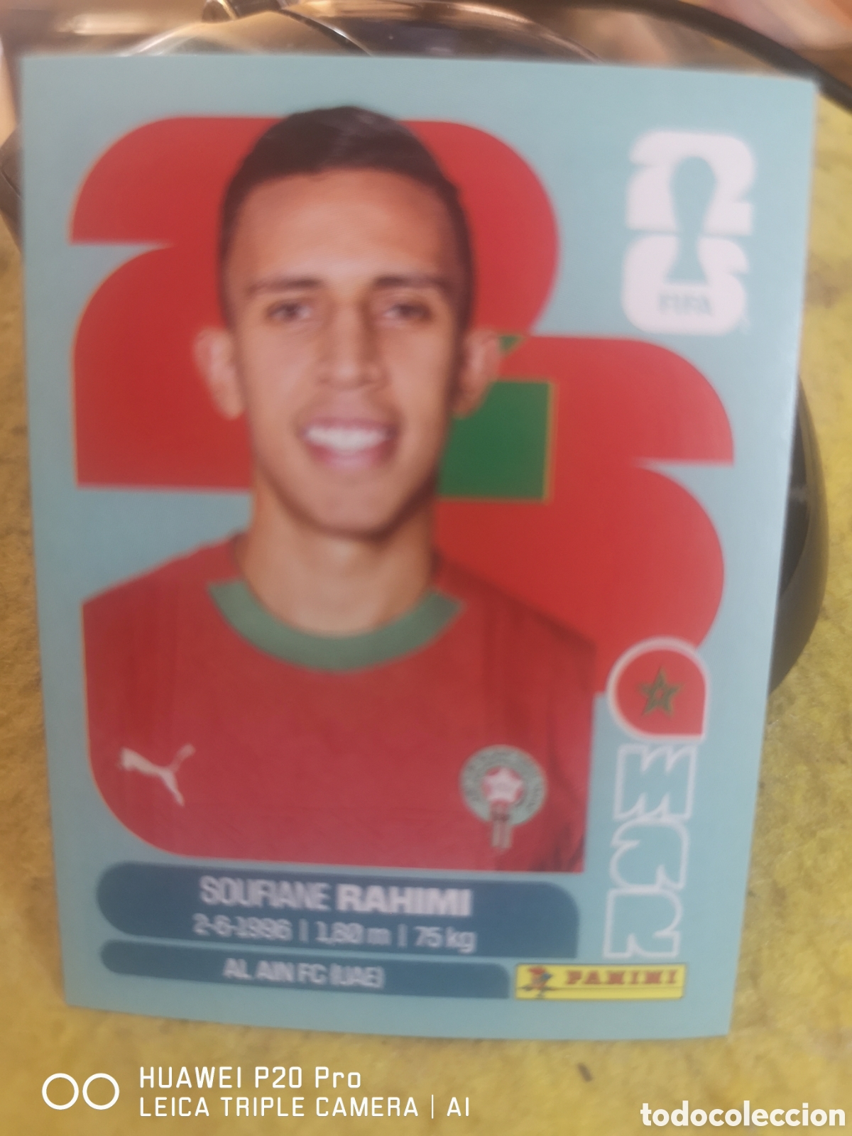 Football Stickers: FIFA WORLD CUP MUNDIAL 2026 RAHIMI - MAR 18