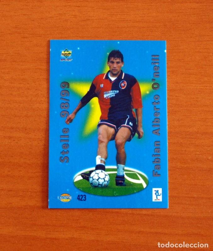 Football Stickers: Cagliari -N&ordm; 423 O'Neill - Stelle 98-99 -Mundicromo 1999-2000-99-00 Calciatori-Italia