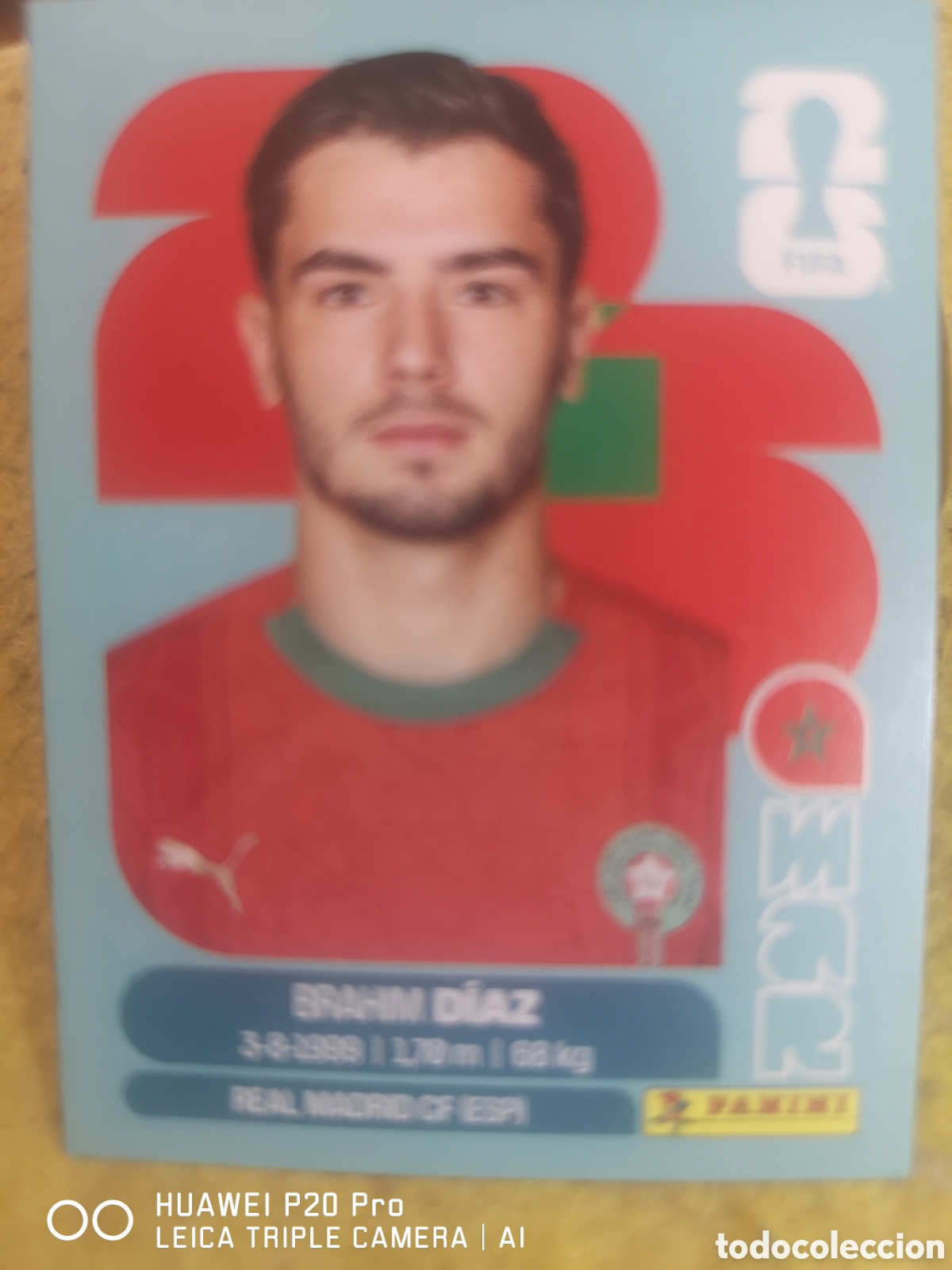 Football Stickers: FIFA WORLD CUP MUNDIAL 2026 BRAHIM DIAZ - MAR 19
