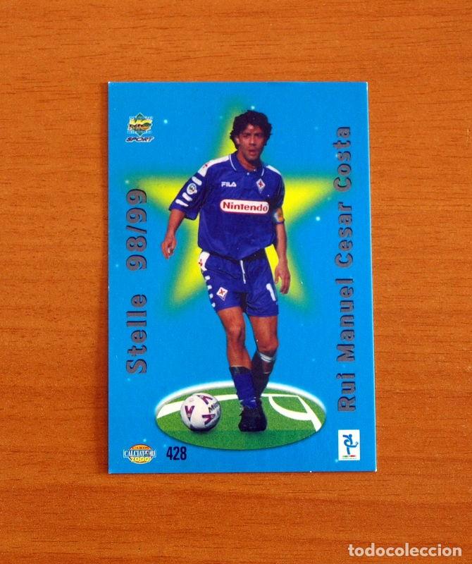 Cromos de F&uacute;tbol: Fiorentina -N&ordm; 428 Rui Costa - Stelle 98-99 -Mundicromo 1999-2000-99-00 Calciatori-Italia