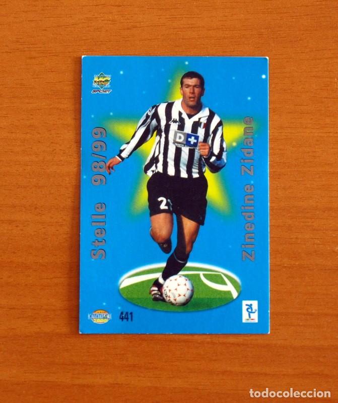 Cromos de F&uacute;tbol: Juventus -N&ordm; 441 Zinedine Zidane - Stelle 98-99 -Mundicromo 1999-2000-99-00 Calciatori-Italia