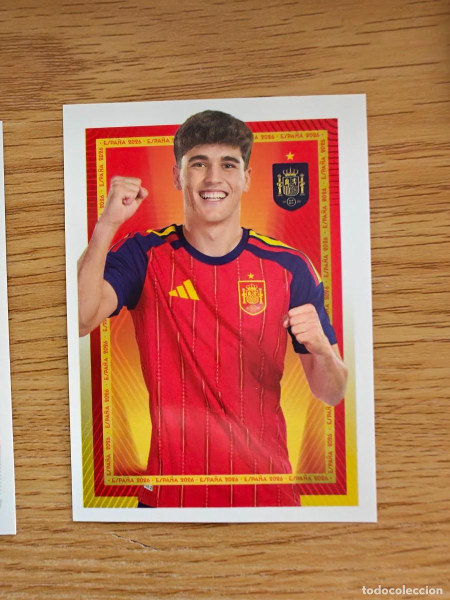 Cromos de F&uacute;tbol: Cubarsi 23 Seleccion Espa&ntilde;ola 2026 Mundial Sticker Carrefour