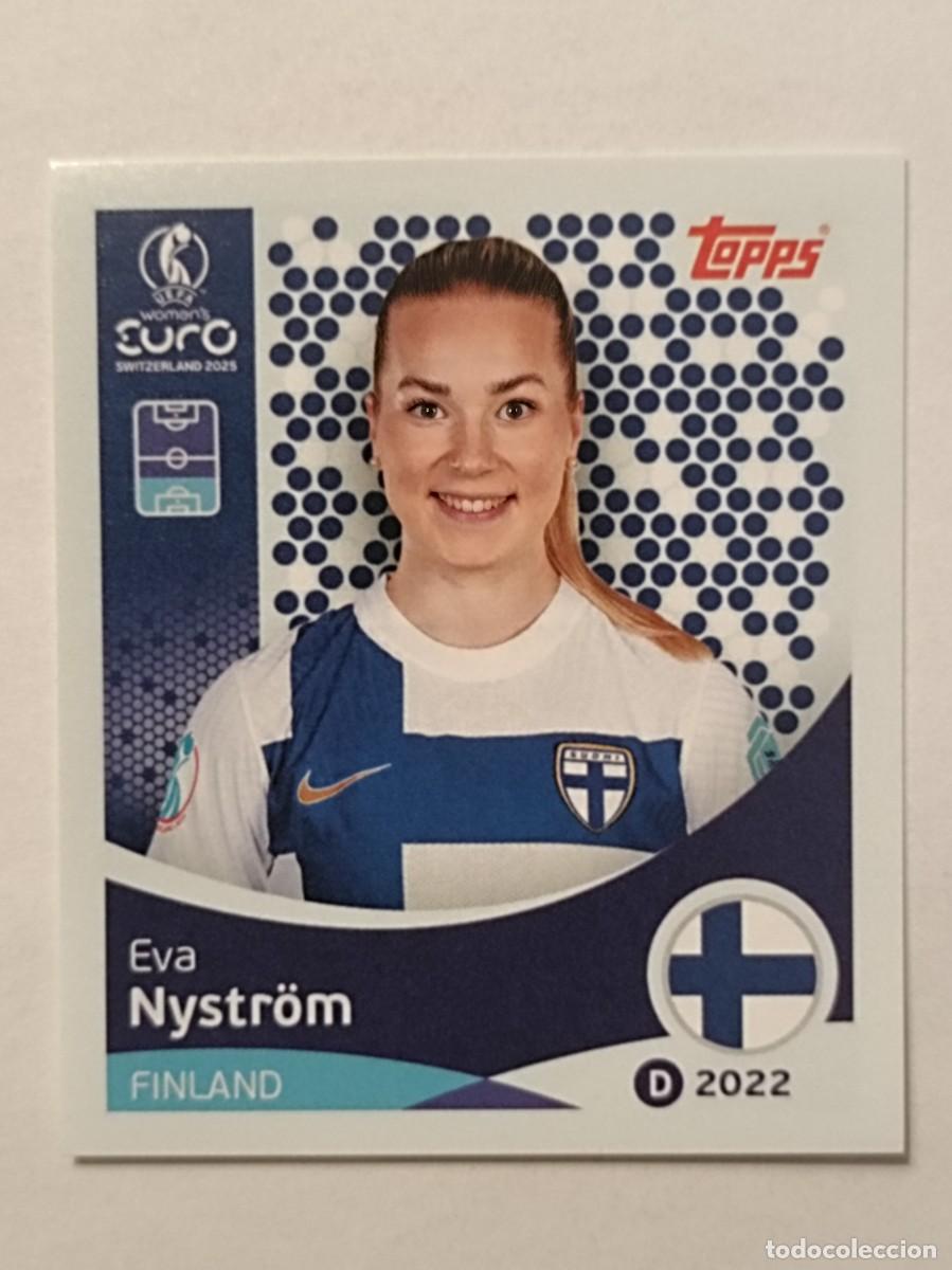 Cromos de F&uacute;tbol: #81 NYSTROM (FINLANDIA) EURO WOMENS SUIZA 2025 TOPPS