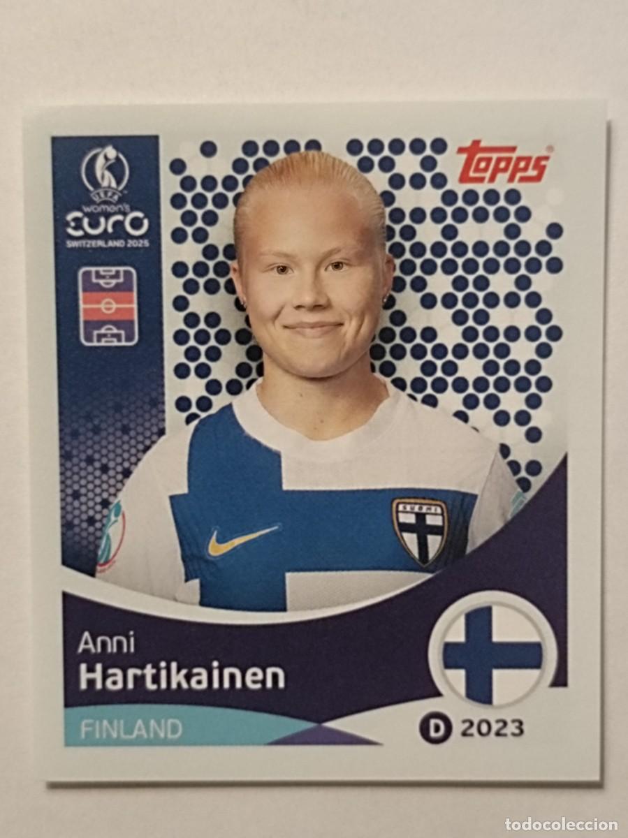 Cromos de F&uacute;tbol: #89 HARTIKAINEN (FINLANDIA) EURO WOMENS SUIZA 2025 TOPPS