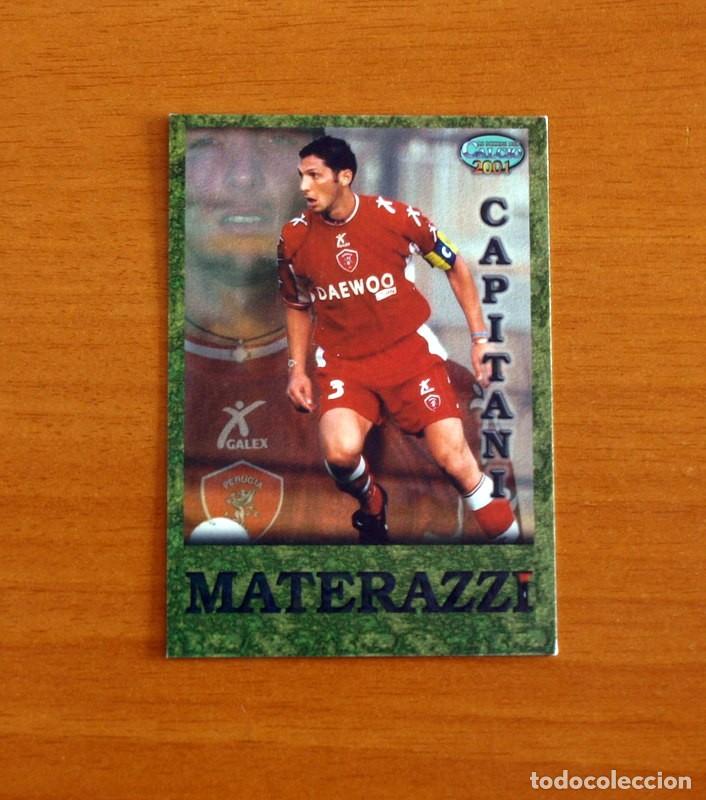 Cartes &agrave; collectionner de Football: Perugia -N&ordm; C13-C 13 Marco Materazzi -Mundicromo 2000-2001-00-01 Calciatori-Italia-Calcio