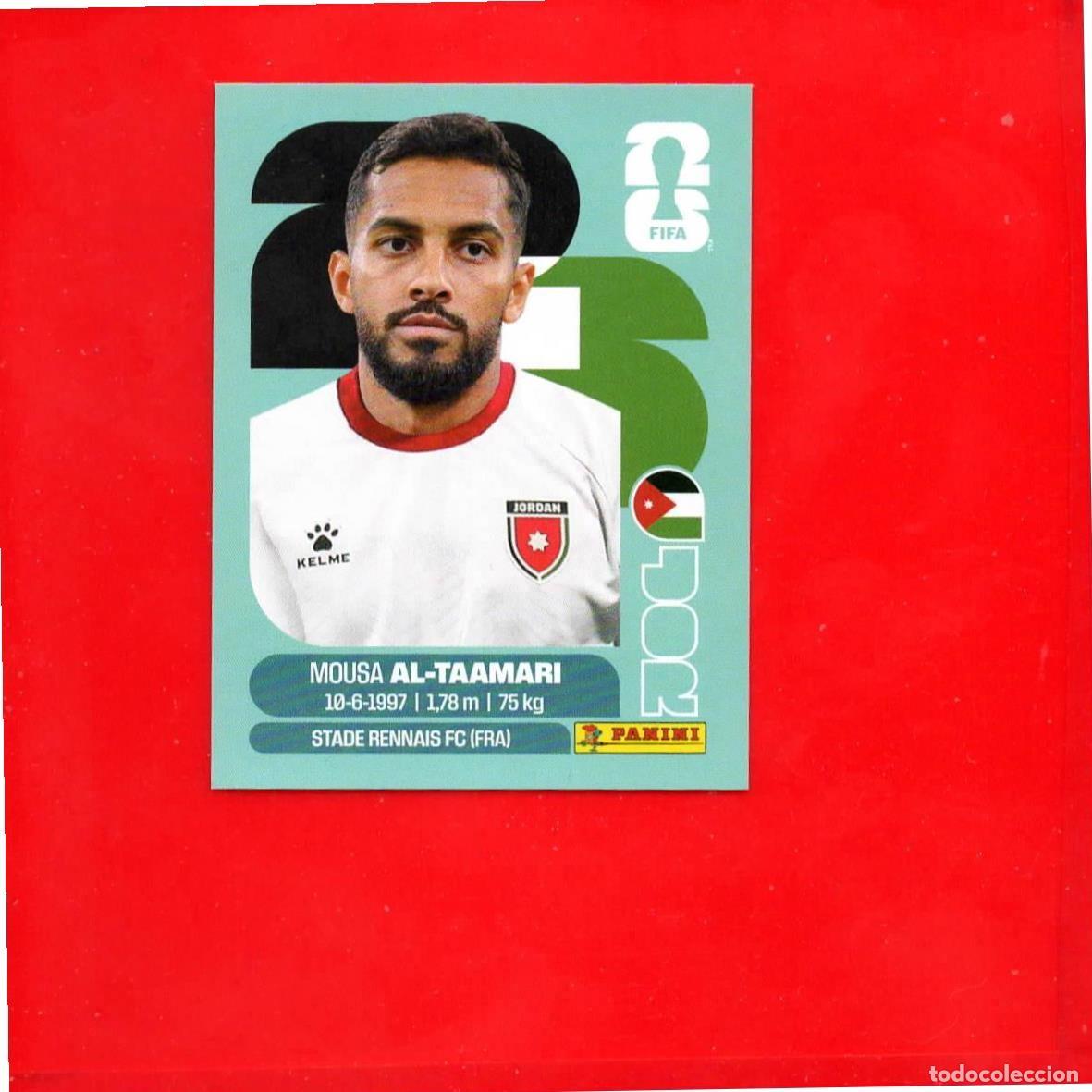 Cromos de F&uacute;tbol: JOR15 Musa Al-Taamari - Jordania - World Cup 2026 Sticker