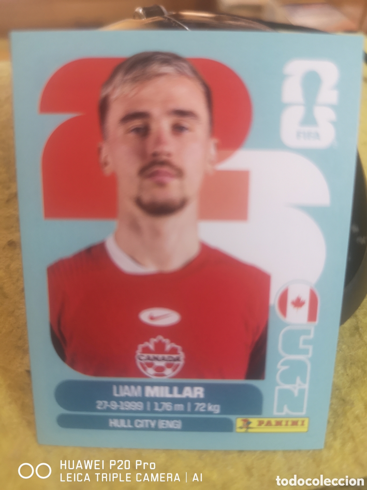 Cromos de F&uacute;tbol: FIFA WORLD CUP MUNDIAL 2026 LIAM MILLAR - CAN 18