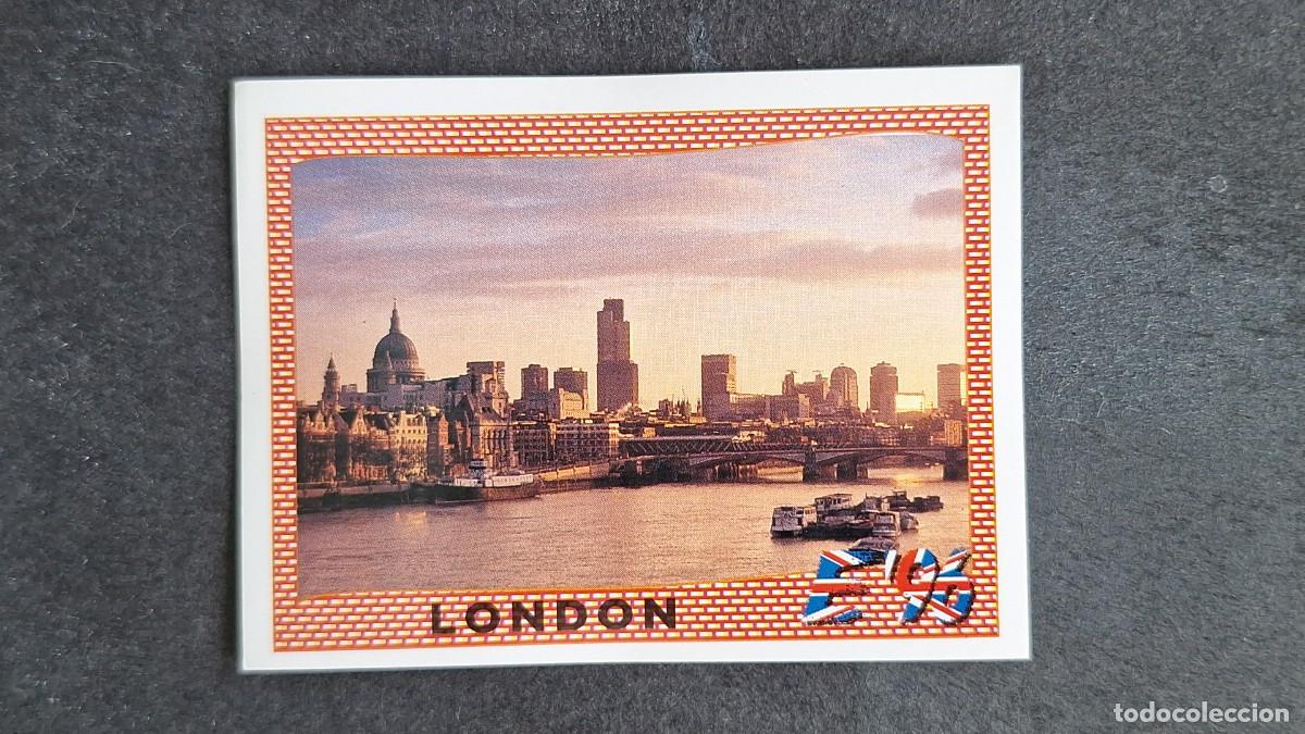 Cromos de F&uacute;tbol: L2 CIUDAD LONDRES 19 EUROCOPA 1996 EURO 96 PANINI NUNCA PEGADO SIN PEGAR