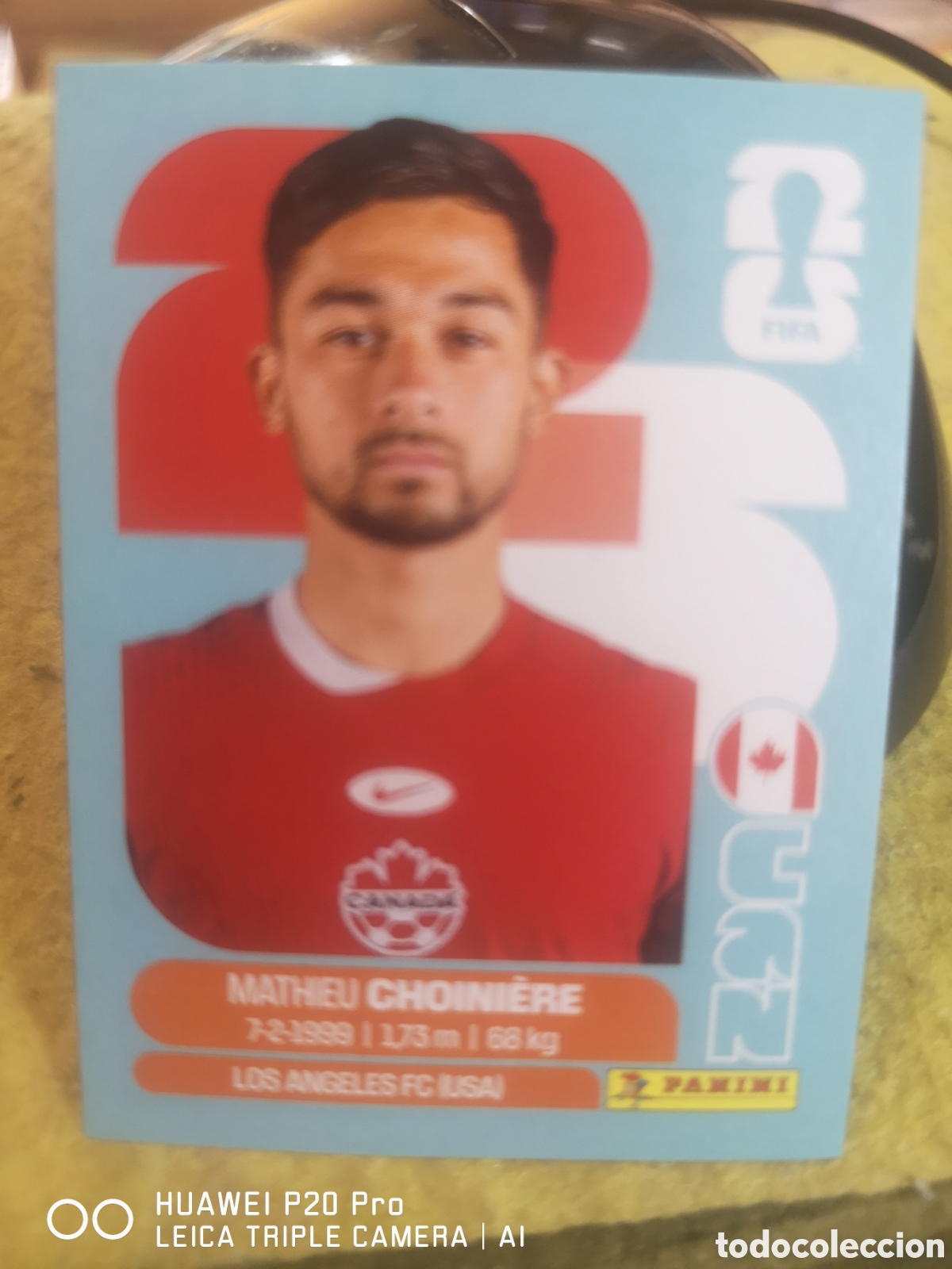 Cromos de F&uacute;tbol: FIFA WORLD CUP MUNDIAL 2026 CHOINIERE - CAN 15