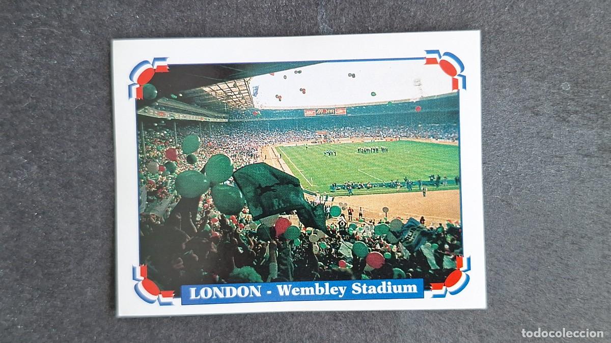 Cromos de F&uacute;tbol: L2 LONDRES ESTADIO WEMBLEY 20 EUROCOPA 1996 EURO 96 PANINI NUNCA PEGADO SIN PEGAR