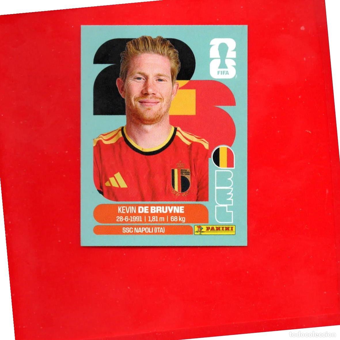Cromos de F&uacute;tbol: BEL15 Kevin De Bruyne - Belgica - World Cup 2026 Sticker