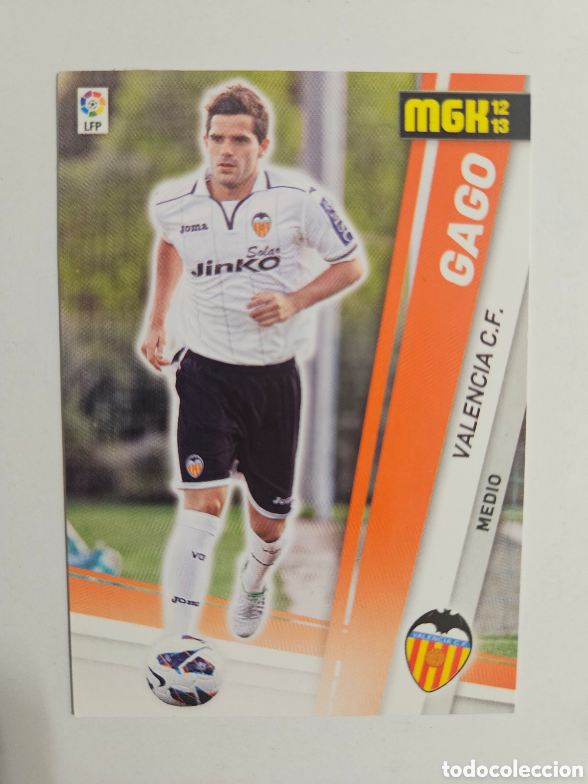 Cromos de F&uacute;tbol: MGK FICHAJE 454 GAGO VALENCIA CROMOS ALBUM MEGACRACKS LIGA FUTBOL 2012 2013 12 13 PANINI