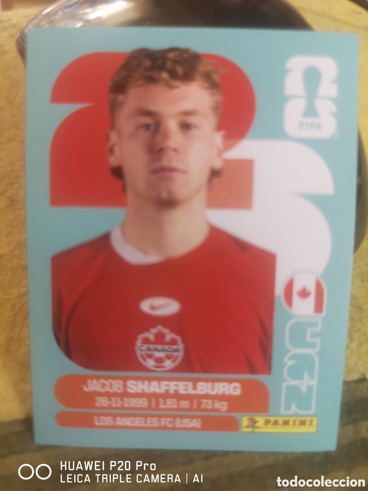 Cromos de F&uacute;tbol: FIFA WORLD CUP MUNDIAL 2026 SHAFFELBURG - CAN 14