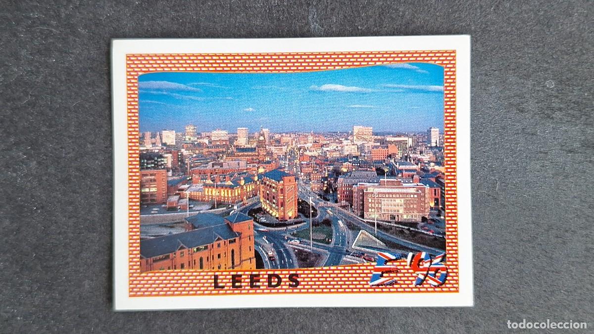 Cromos de F&uacute;tbol: L2 CIUDAD LEEDS 23 EUROCOPA 1996 EURO 96 PANINI NUNCA PEGADO SIN PEGAR