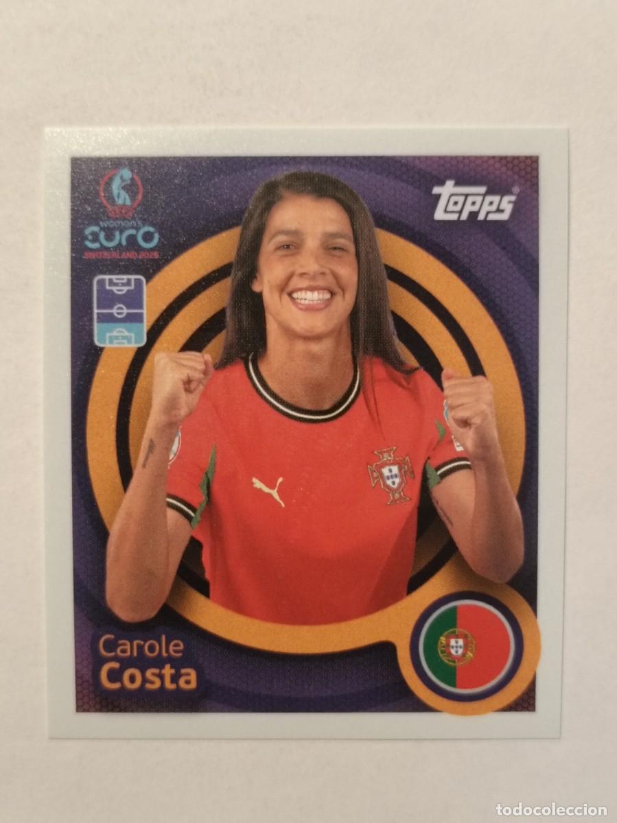 Cromos de F&uacute;tbol: #109 COSTA (PORTUGAL) EURO WOMENS SUIZA 2025 TOPPS