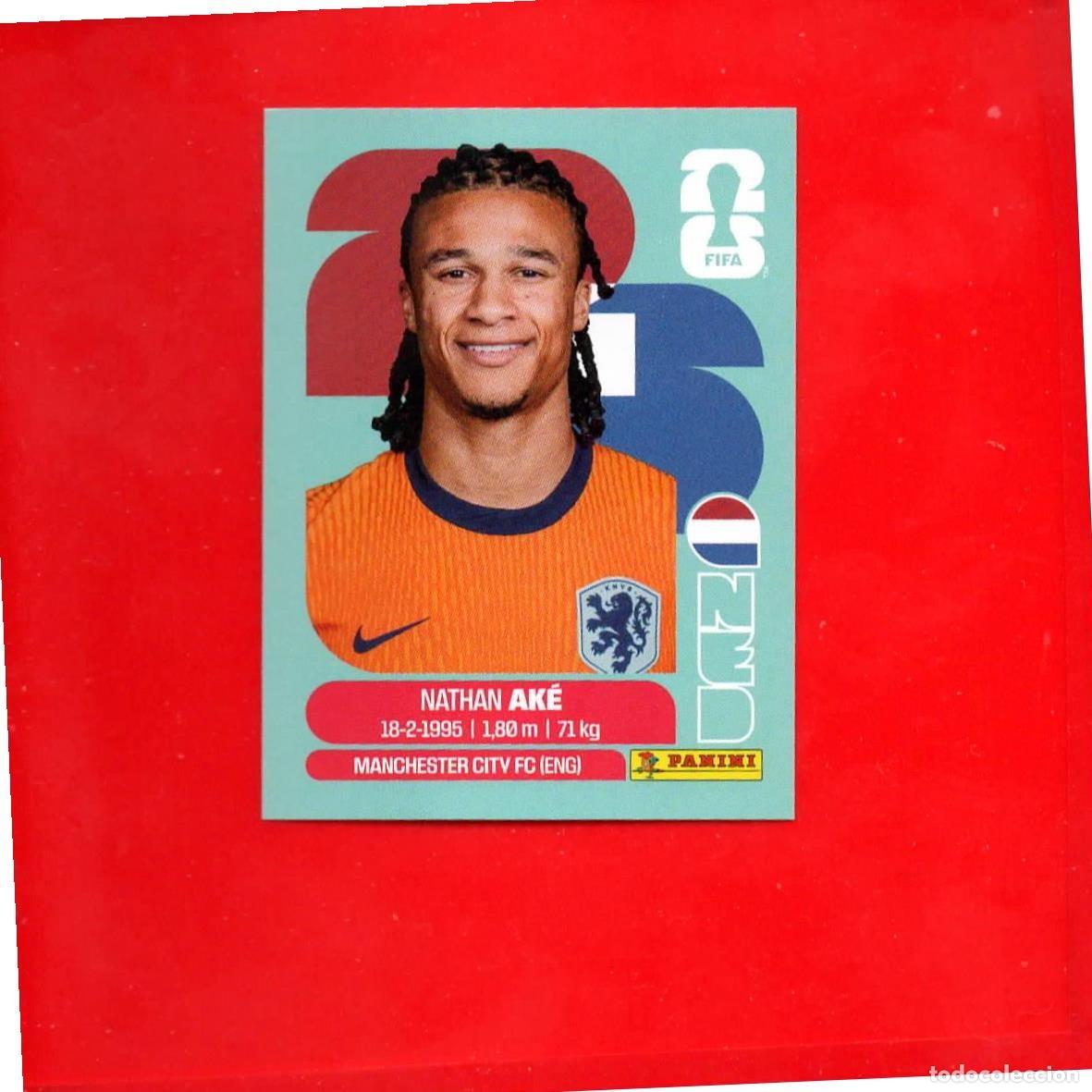 Cromos de F&uacute;tbol: NED7 Nathan Ak&eacute; - Paises Bajos - World Cup 2026 Sticker