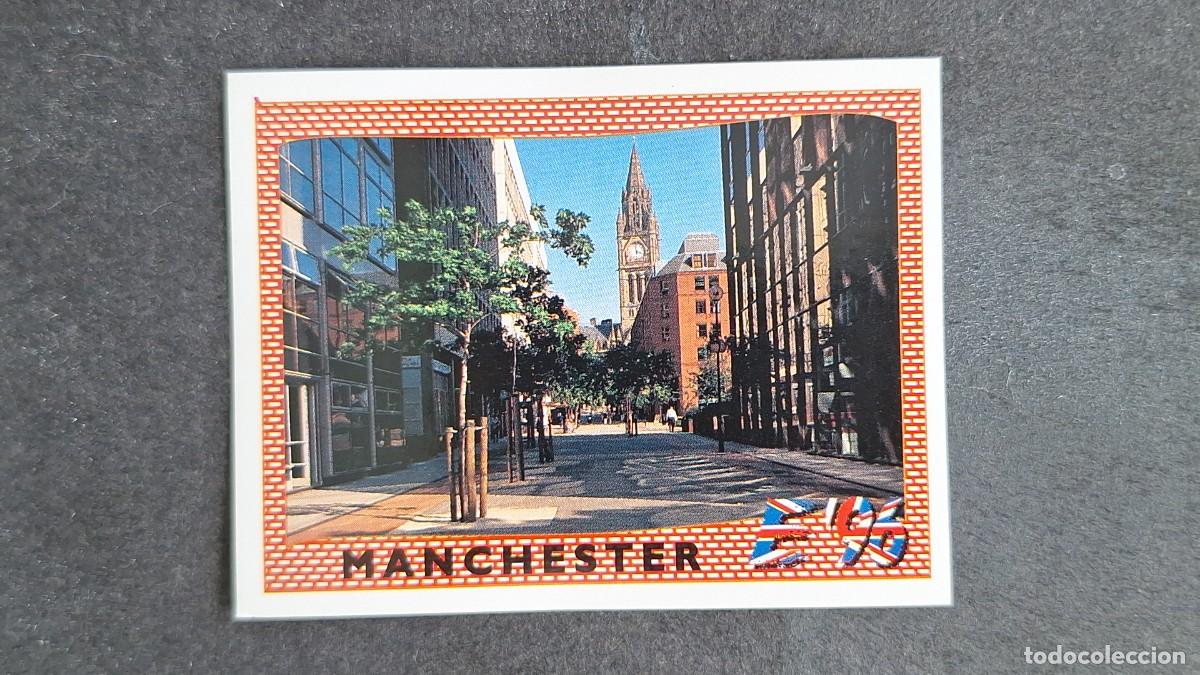 Cromos de F&uacute;tbol: L2 CIUDAD MANCHESTER 27 EUROCOPA 1996 EURO 96 PANINI NUNCA PEGADO SIN PEGAR