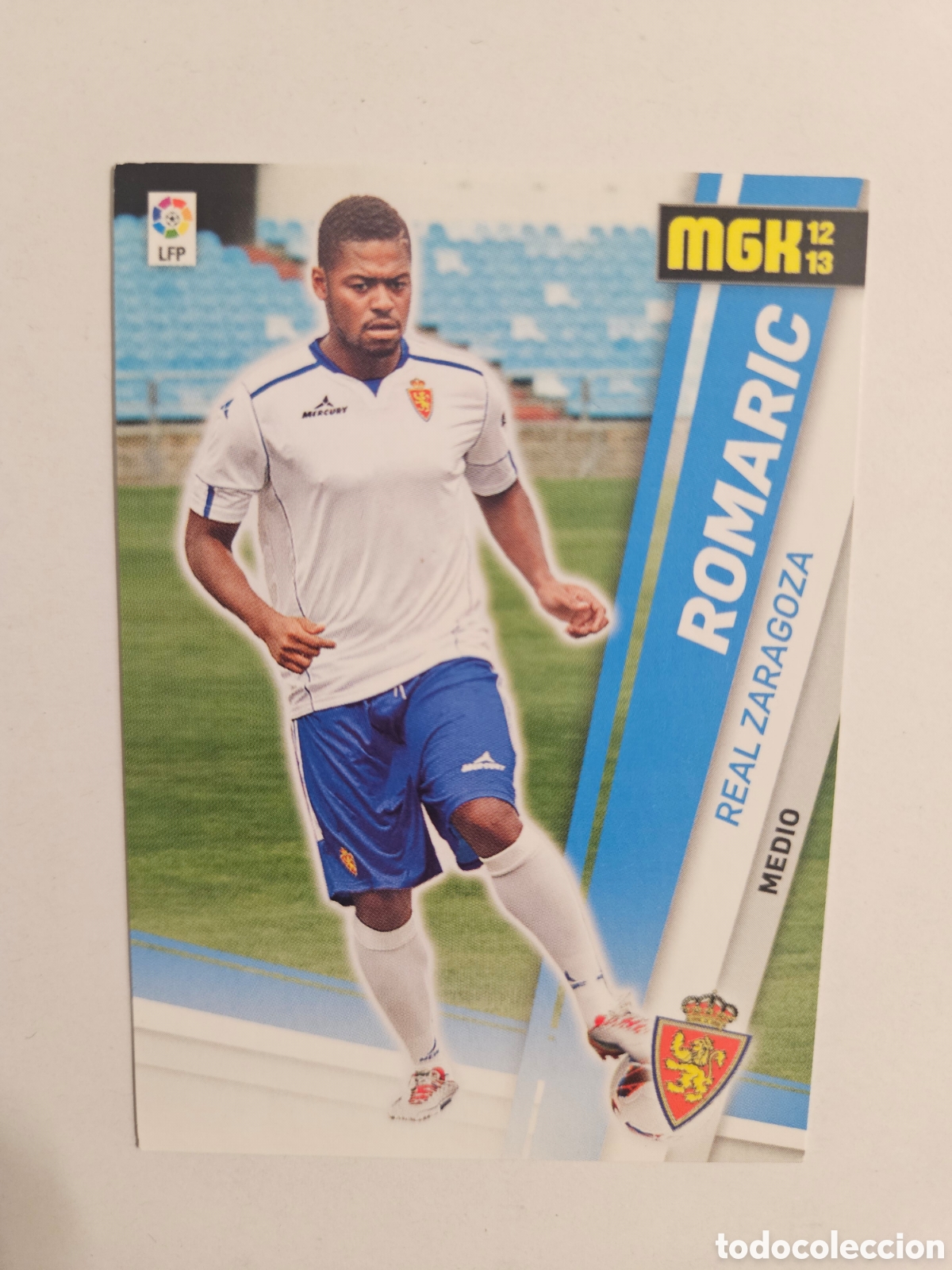 Cromos de F&uacute;tbol: 457 ROMARIC REAL ZARAGOZA NUEVO FICHAJE MEGACRACKS 12 13 MEGA MGK LIGA 2012 2013
