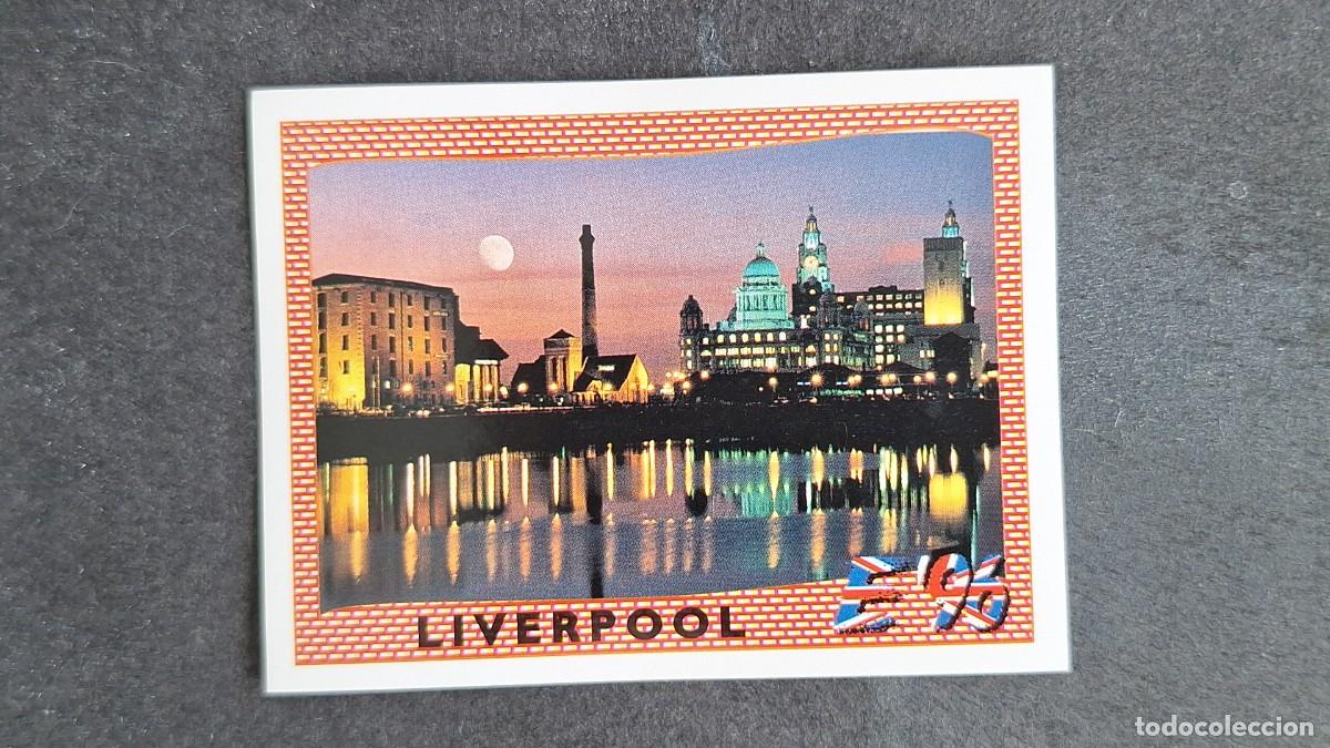 Cromos de F&uacute;tbol: L2 CIUDAD LIVERPOOL 29 EUROCOPA 1996 EURO 96 PANINI NUNCA PEGADO SIN PEGAR