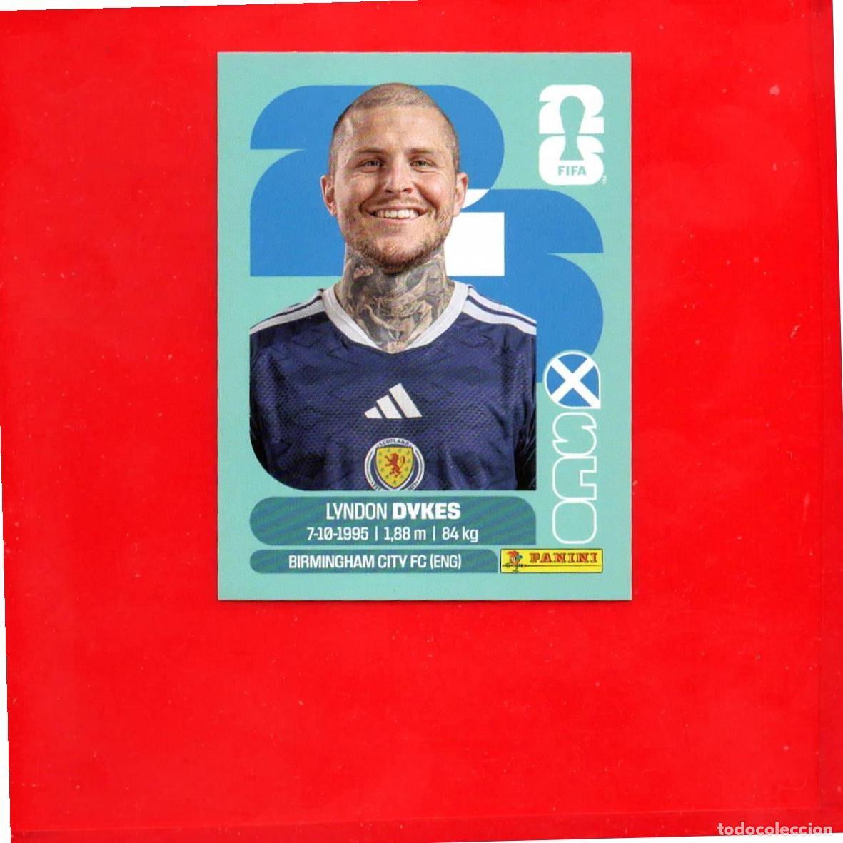 Cromos de F&uacute;tbol: SCO18 Lyndon Dykes - Escocia - World Cup 2026 Sticker