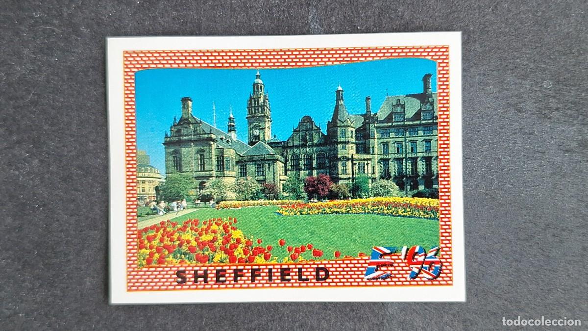 Cromos de F&uacute;tbol: L2 CIUDAD SHEFFIELD 31 EUROCOPA 1996 EURO 96 PANINI NUNCA PEGADO SIN PEGAR