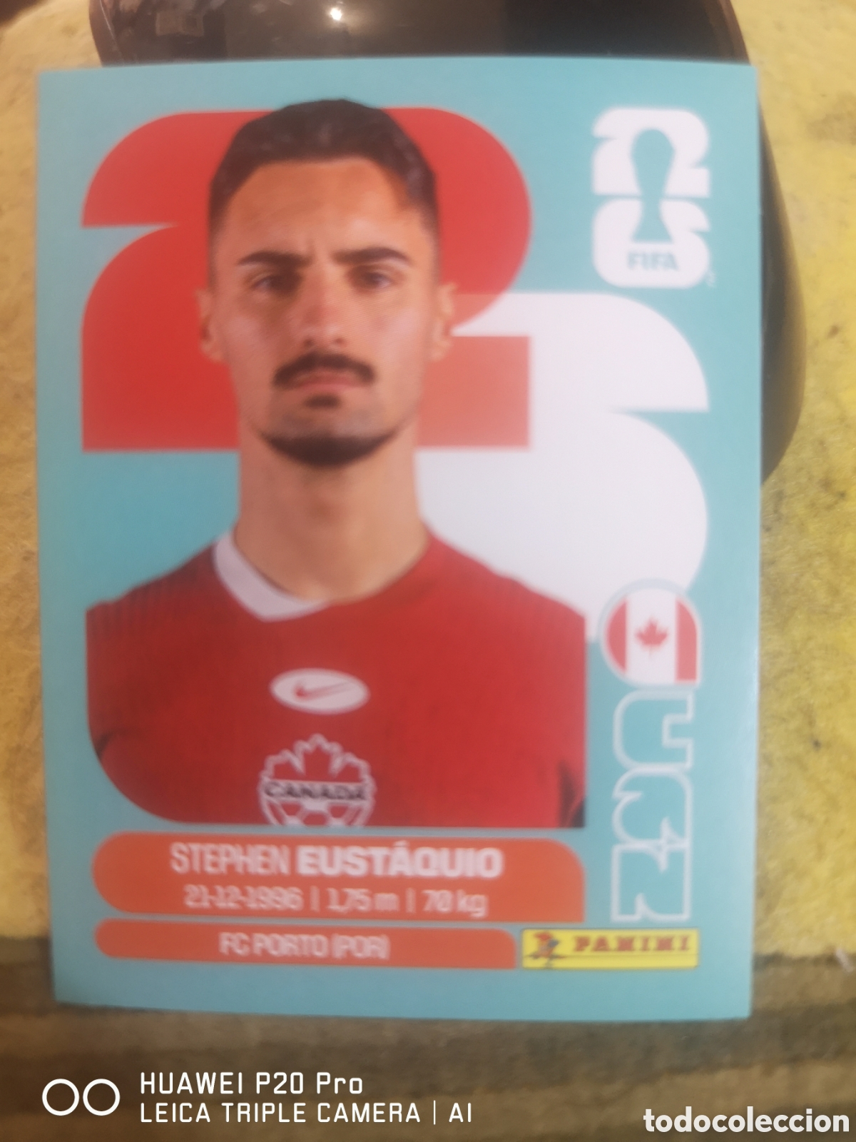 Cromos de F&uacute;tbol: FIFA WORLD CUP MUNDIAL 2026 EUSTAQUIO - CAN 10