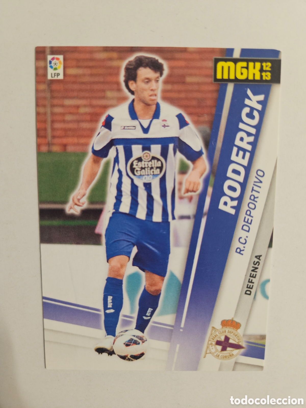 Cromos de F&uacute;tbol: Megacracks 2012 2013 12 13 panini Roderick fichaje n&deg; 459 Deportivo Coru&ntilde;a