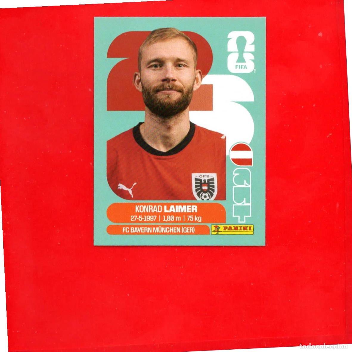 Cromos de F&uacute;tbol: AUT12 Konrad Laimer - Austria - World Cup 2026 Sticker