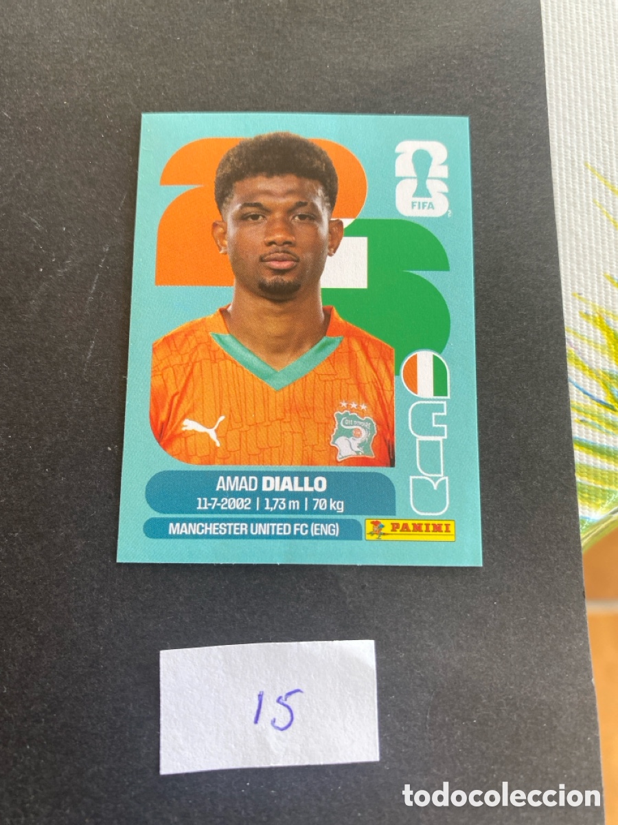 Cromos de F&uacute;tbol: Cromo Costa de Marfil Mundial 2026 N* 15 nuevo