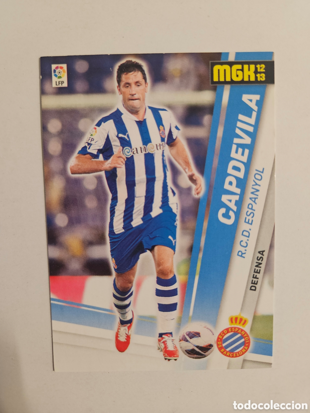 Cromos de F&uacute;tbol: CAPDEVILA 460 NUEVO FICHAJE (ESPANYOL) PANINI MEGACRACKS 2012-2013 12 13 CROMO CARTA