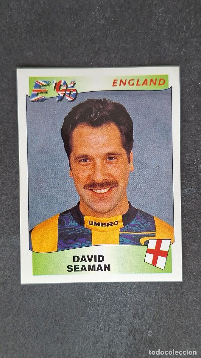 Cromos de F&uacute;tbol: L2 DAVID SEAMAN SELECCION INGLATERRA 37 EUROCOPA 1996 EURO 96 PANINI NUNCA PEGADO SIN PEGAR