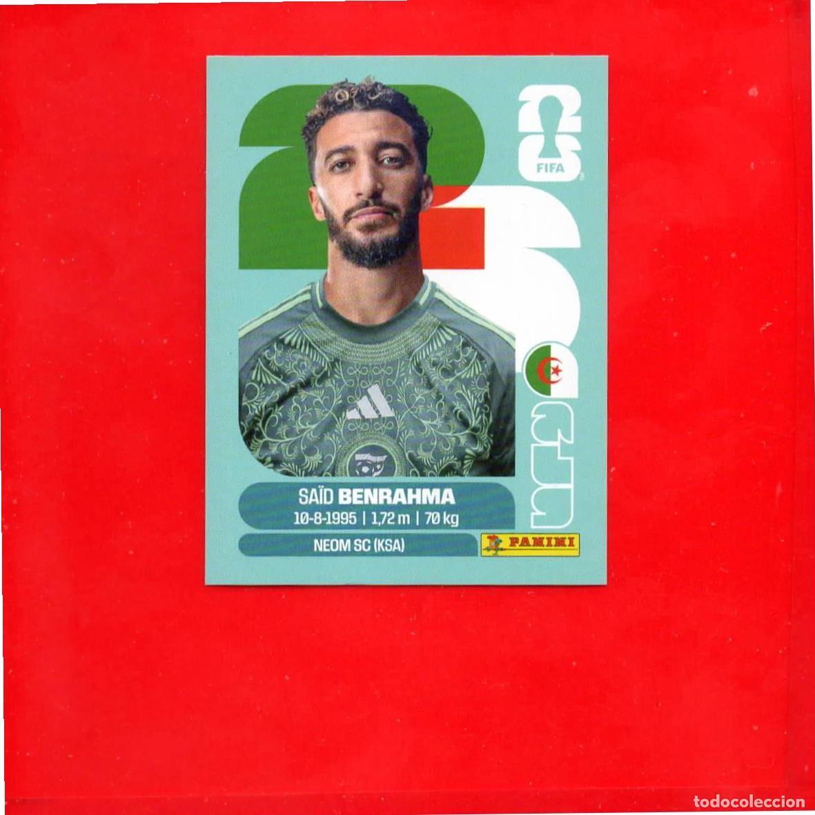 Cromos de F&uacute;tbol: ALG16 Said Benrahma - Algeria - World Cup 2026 Sticker