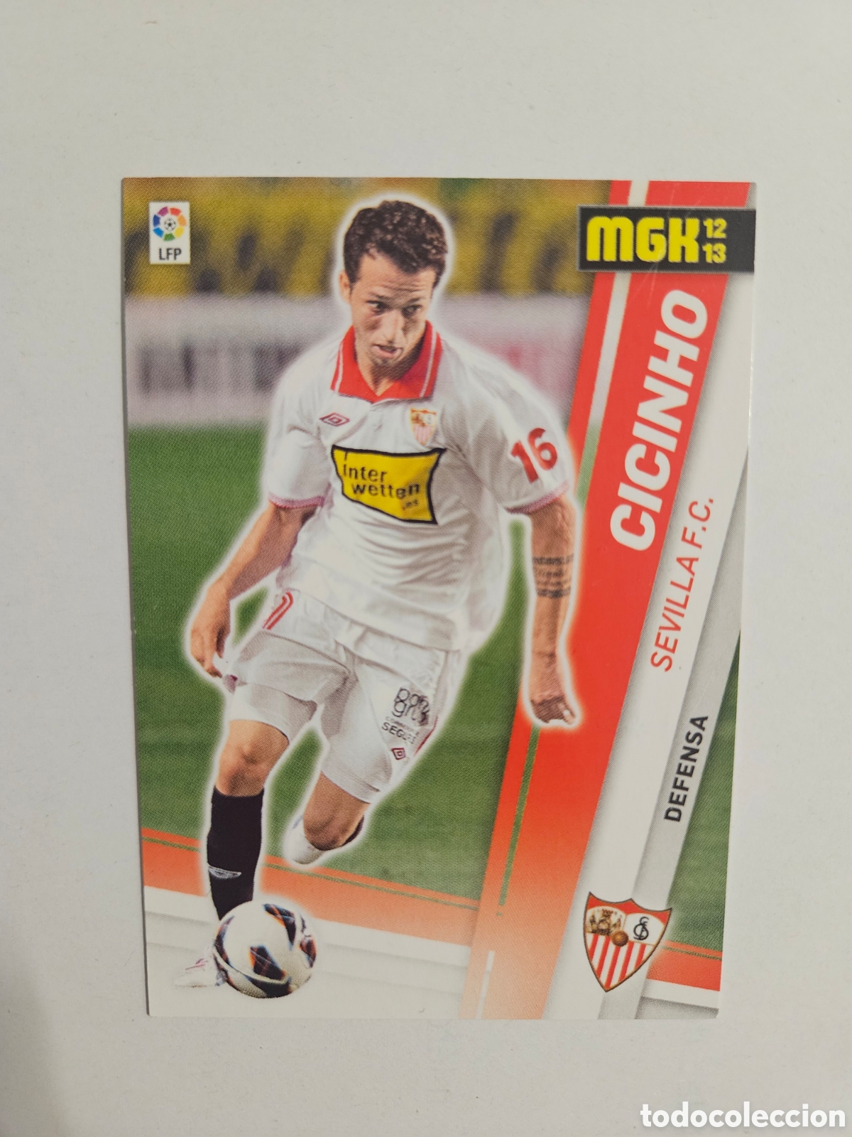 Fu&szlig;ball-Sticker: 463 CICINHO (SEVILLA) FICHAJE - MEGACRACKS 2012-2013 PANINI MGK 12-13 - CROMOS