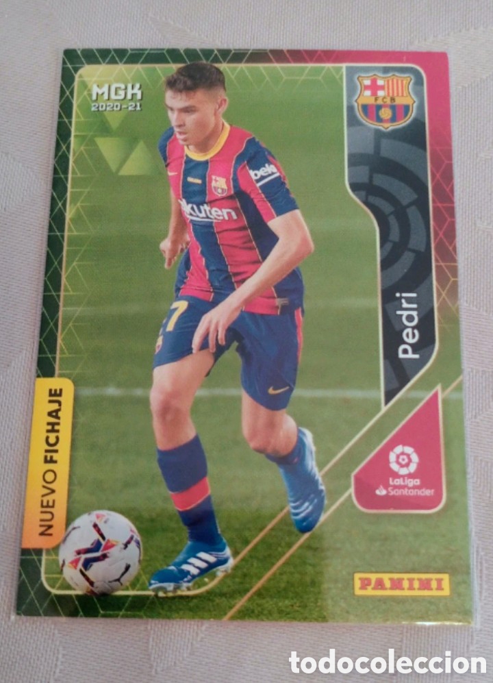 Cromos de F&uacute;tbol: Carta pedri nuevo fichaje