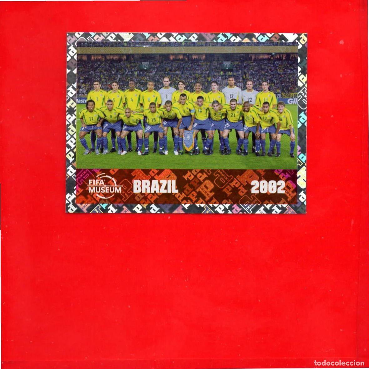Cromos de F&uacute;tbol: FWC16 Brazil 2002 - FIFA World Cup History - Brillante - World Cup 2026 Sticker