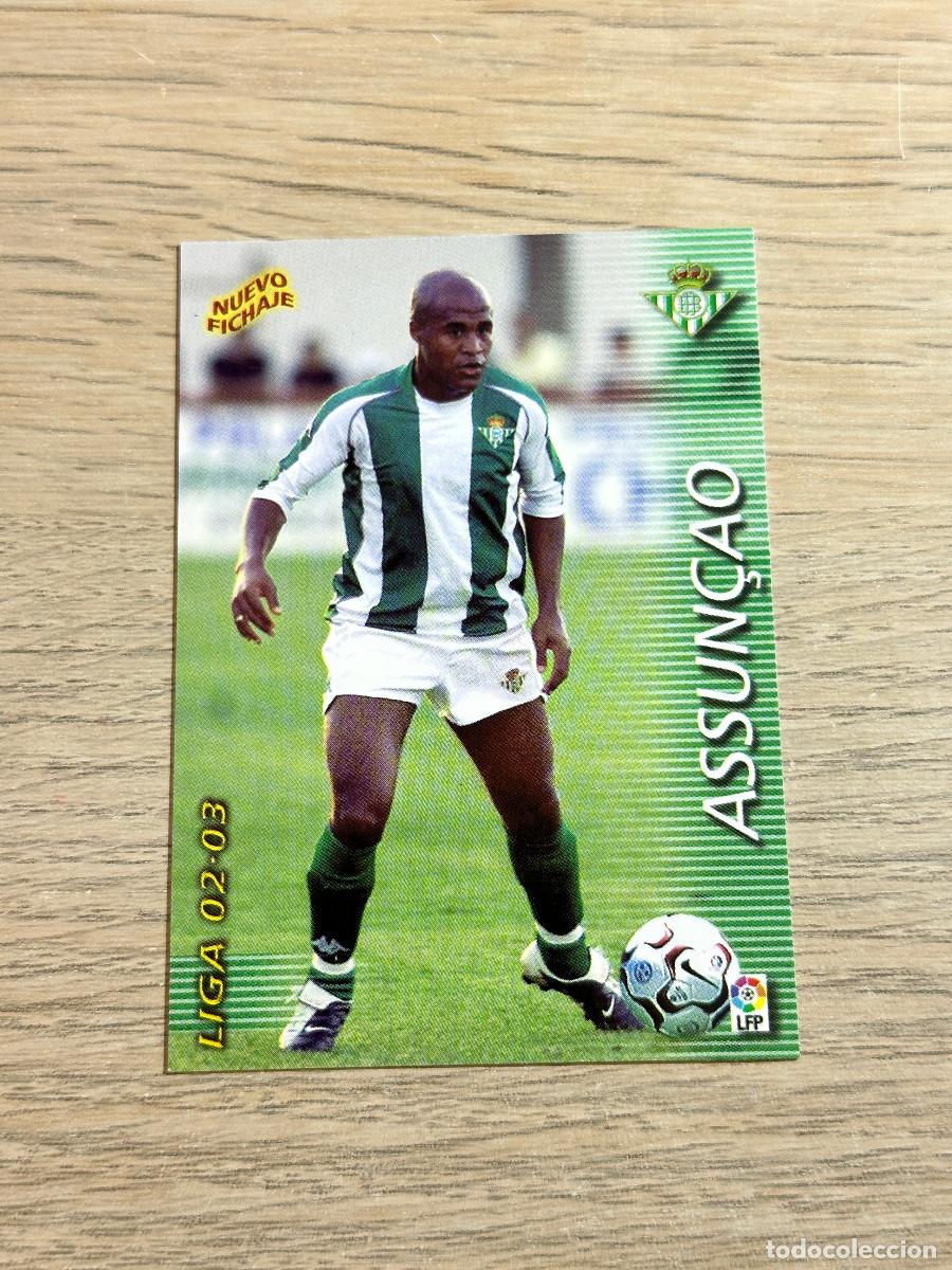 Cartes &agrave; collectionner de Football: ASSUN&Ccedil;AO n&ordm; 401 NUEVO FICHAJE BETIS MEGAFICHAS 2002 2003 MEGACRACKS PANINI 02 03