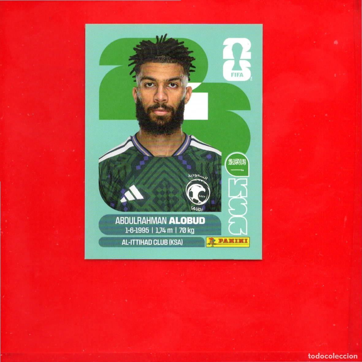 Cromos de F&uacute;tbol: KSA17 Abdulrahman Alobud - Arabia Saudi - World Cup 2026 Sticker