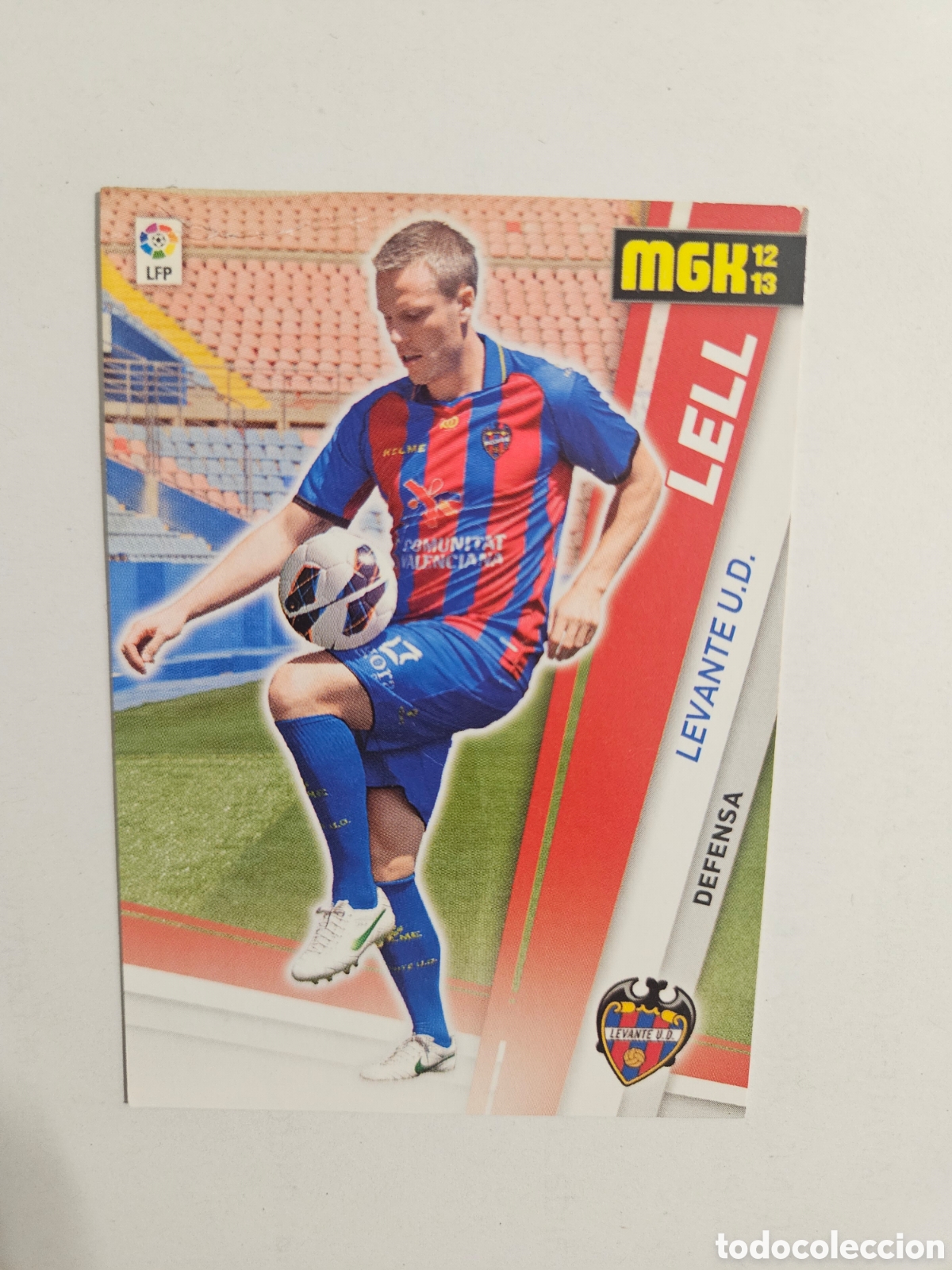 Cromos de F&uacute;tbol: LELL 469 NUEVO FICHAJE (LEVANTE) PANINI MEGACRACKS 2012-2013 12 13 CROMO CARTA