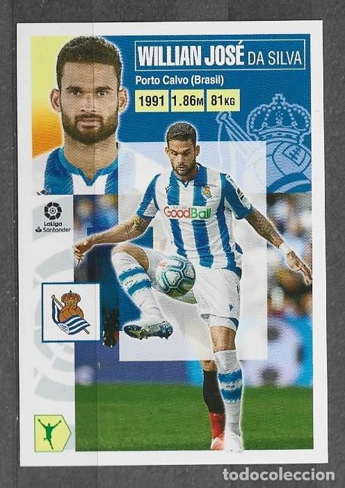 Cromos de F&uacute;tbol: Liga este 20/21 - Willian Jos&eacute; - N&ordm; 16a - Real Sociedad