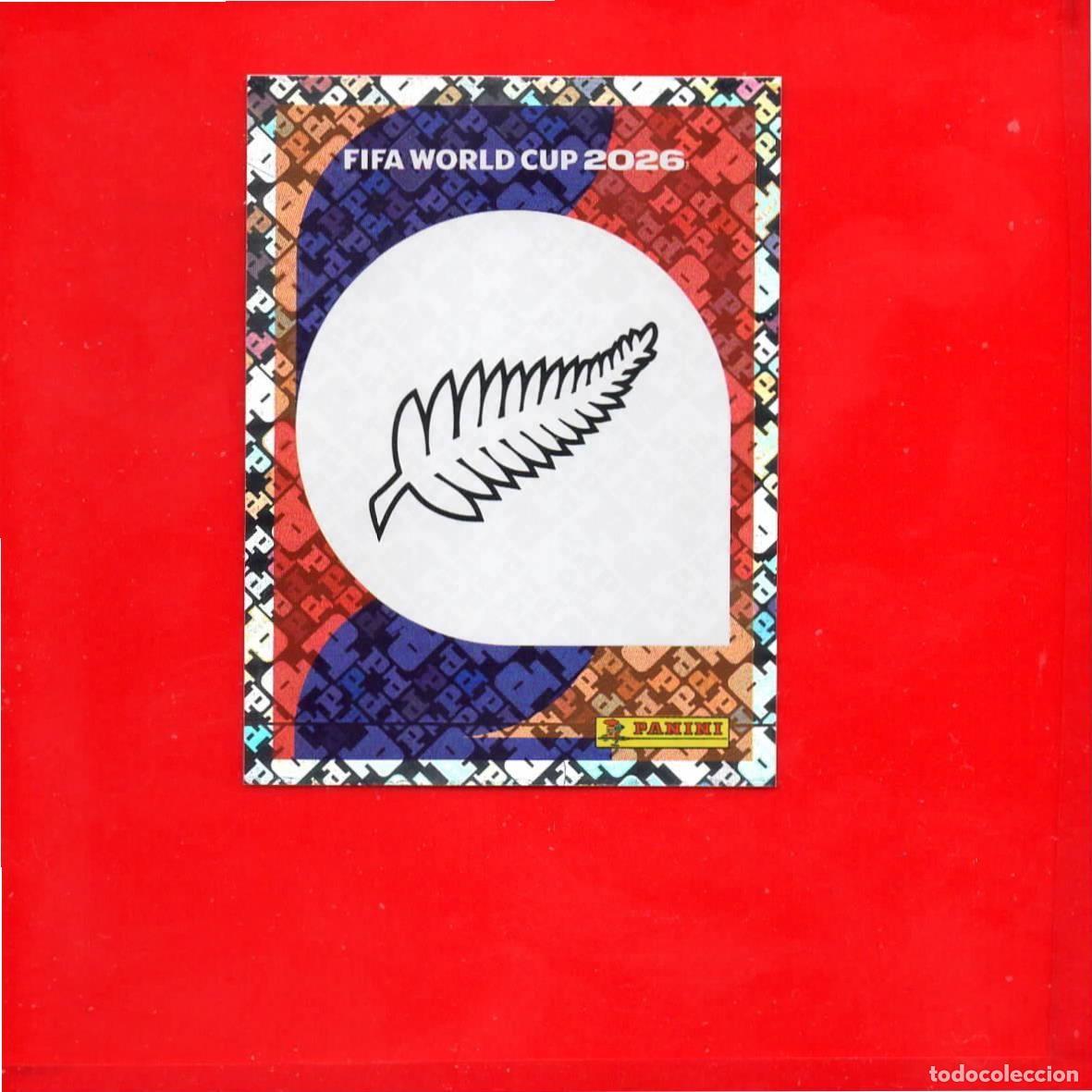 Cromos de F&uacute;tbol: NZL1 Escudo - Nueva Zelanda - Brillante - World Cup 2026 Sticker