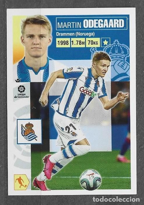 Cromos de F&uacute;tbol: Liga este 20/21 - Odegaard - N&ordm; 14 - Real Sociedad