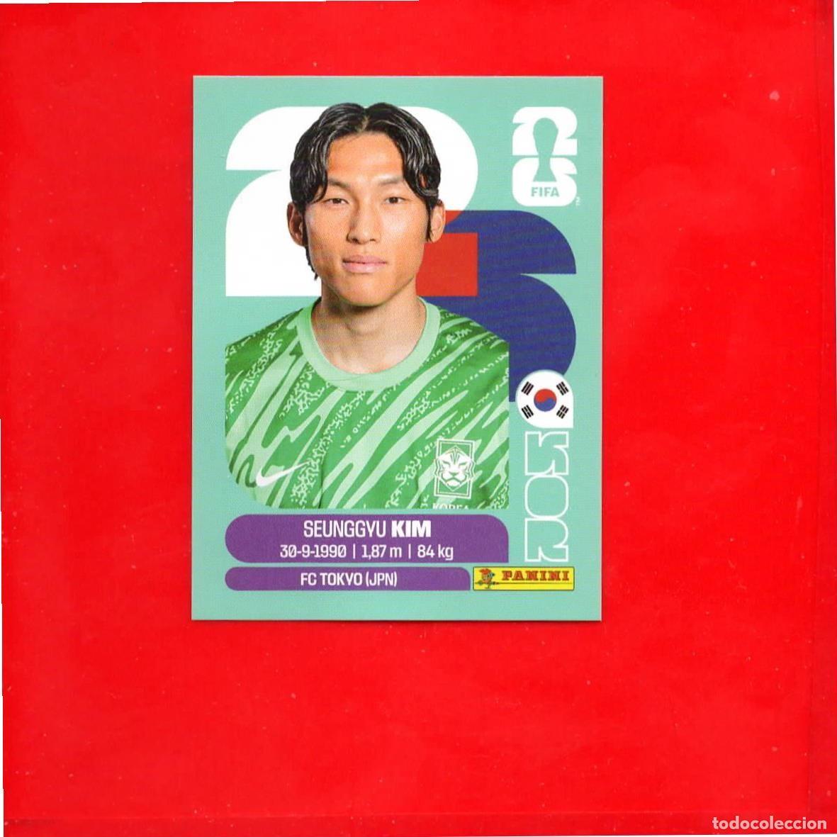 Cromos de F&uacute;tbol: KOR3 Seung-Gyu Kim - Corea del Sur - World Cup 2026 Sticker