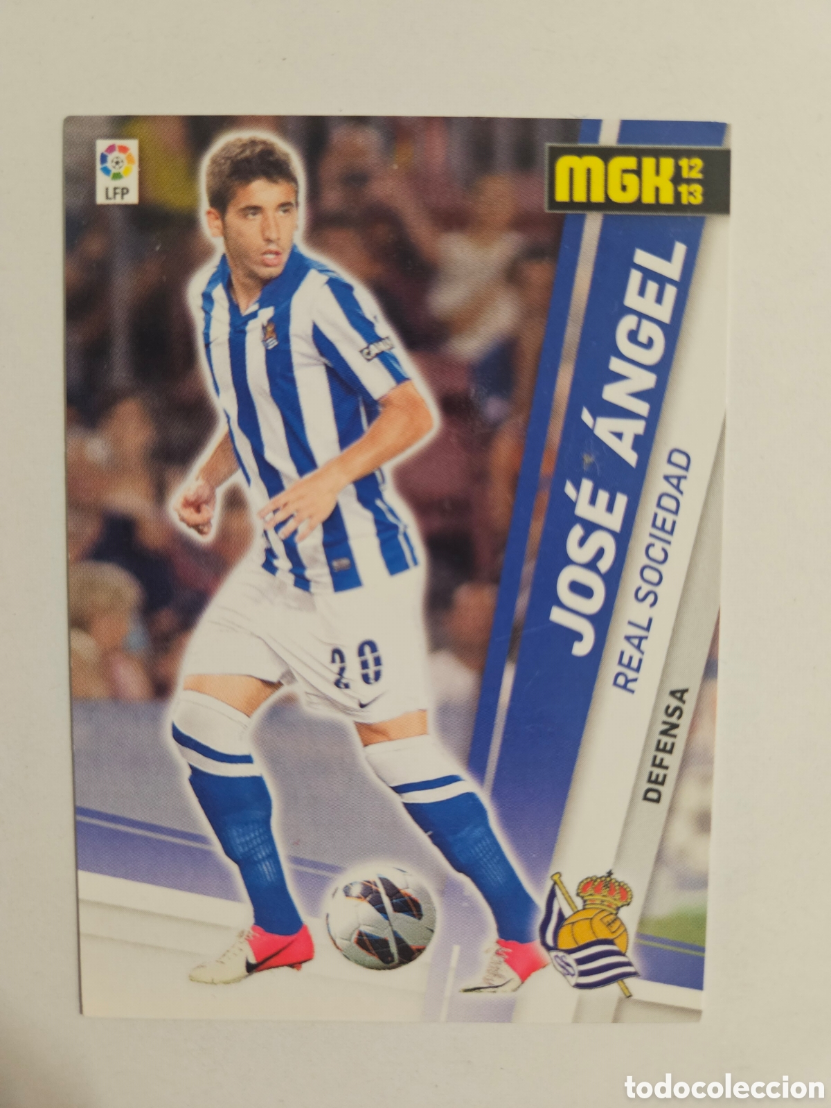 Cromos de F&uacute;tbol: Megacracks 2012 2013 12 13 panini Jose &Aacute;ngel fichaje n&ordm; 475 Real Sociedad