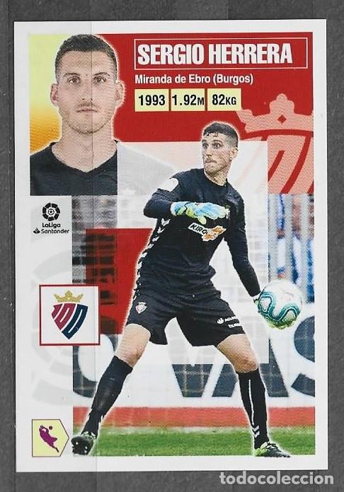 Cromos de F&uacute;tbol: Liga este 20/21 - Sergio Herrera - N&ordm; 3 - C.A.Osasuna