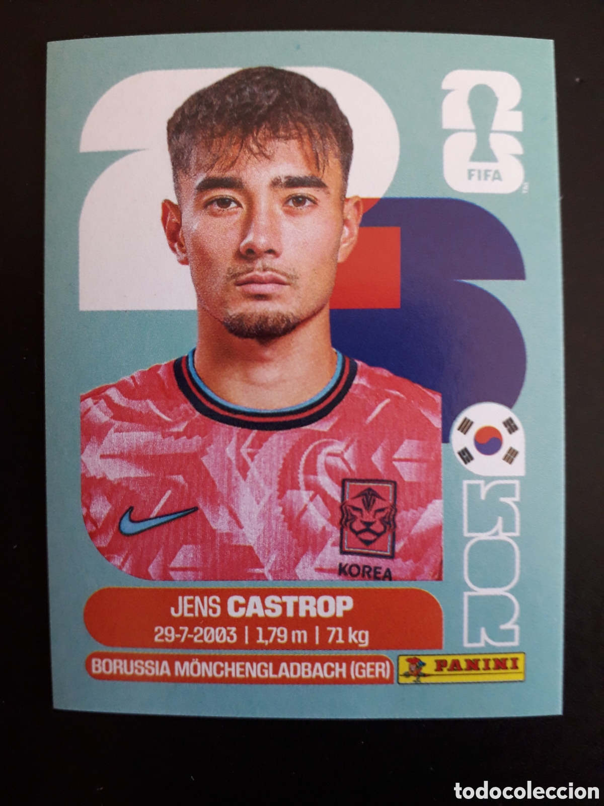 Cromos de F&uacute;tbol: CASTROP COREA DEL SUR KOR 15 MUNDIAL F&Uacute;TBOL 2026 FIFA WORLD CUP PANINI SIN PEGAR PEDIDO M&Iacute;NIMO 3&euro;