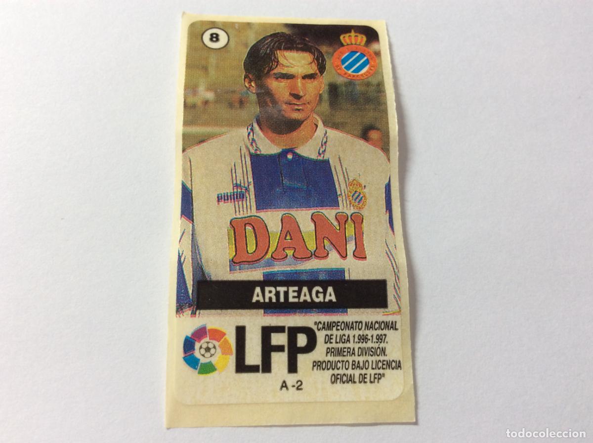 Cromos de F&uacute;tbol: Arteaga RCD Espa&ntilde;ol Espanyol Chicles Vidal 96 97 La liga de las estrellas