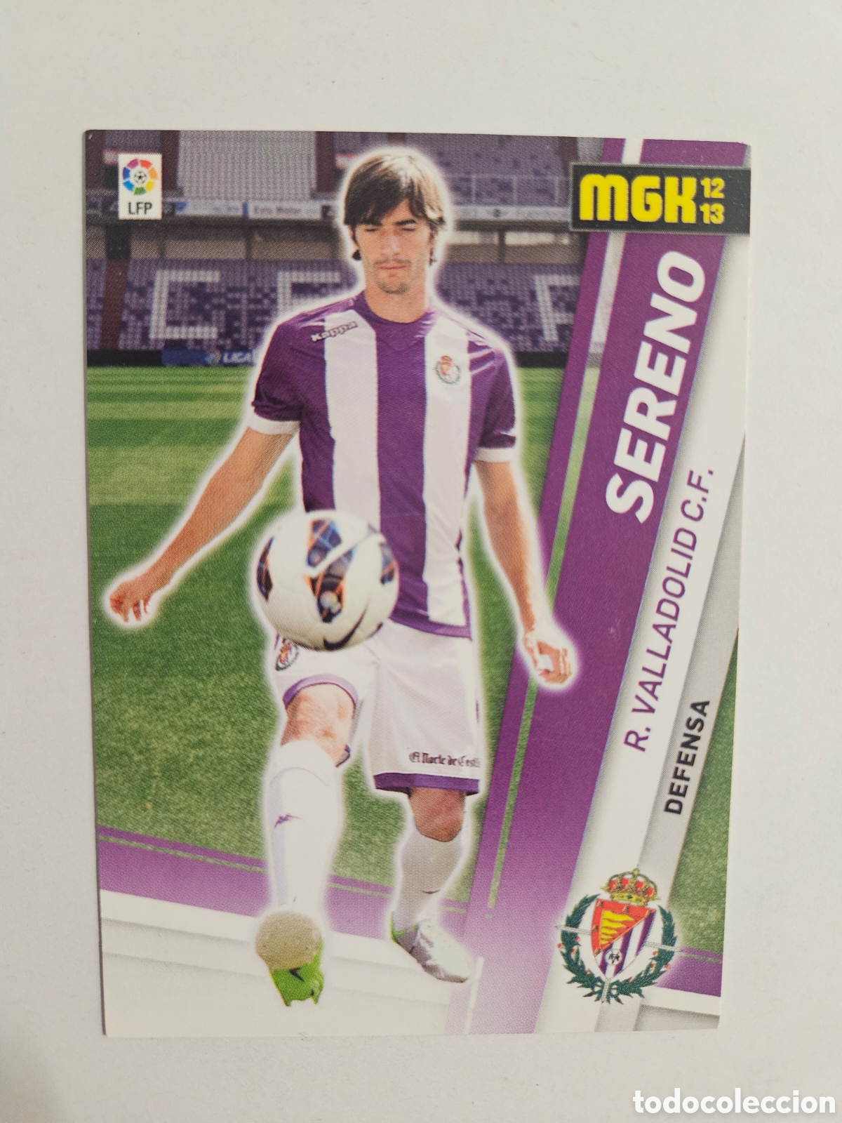 Cartes &agrave; collectionner de Football: SERENO 481 NUEVO FICHAJE (VALLADOLID) PANINI MEGACRACKS 2012-2013 12 13 CROMO CARTA