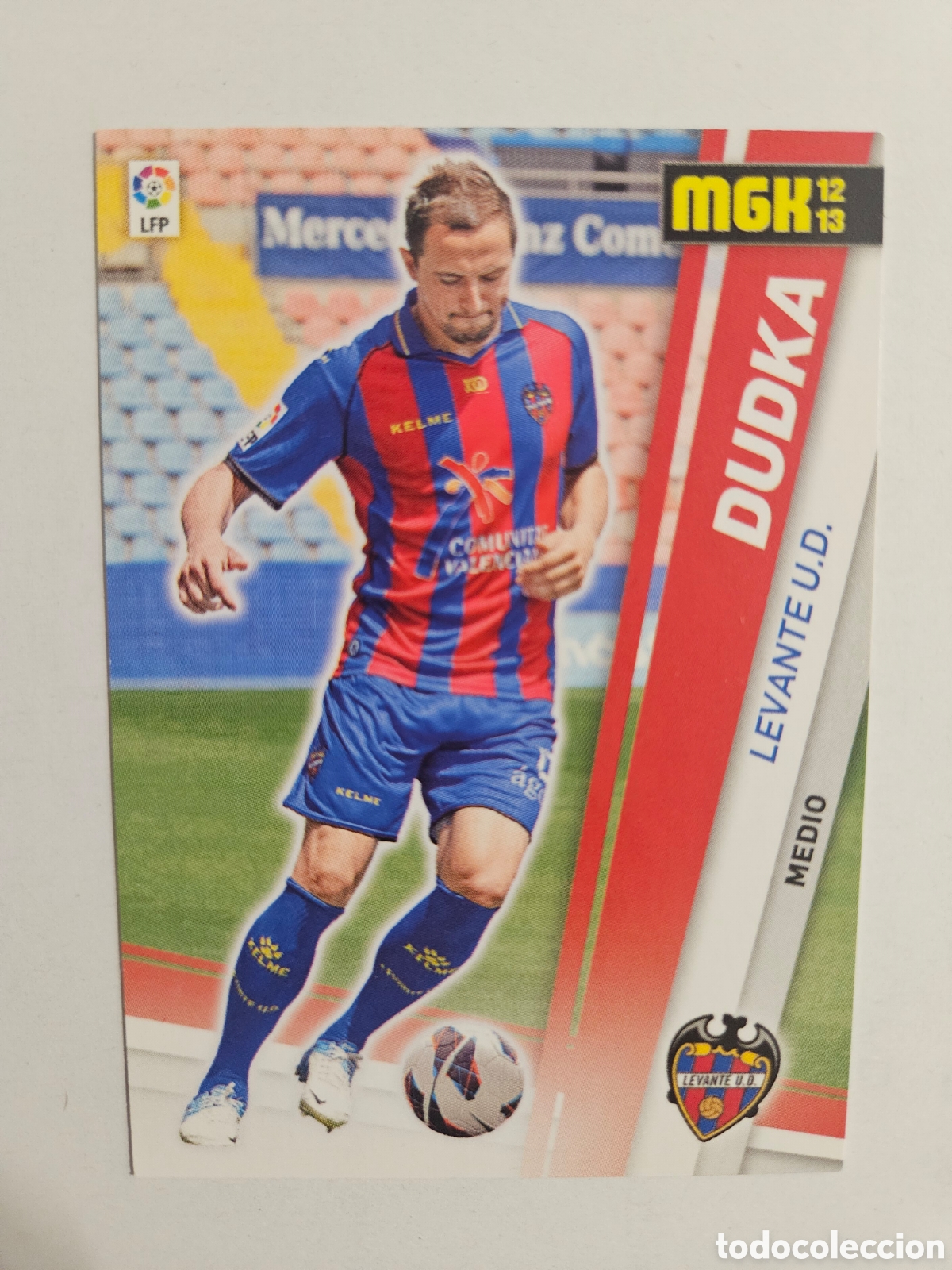 Cromos de F&uacute;tbol: 482 DUDKA (LEVANTE) FICHAJE - MEGACRACKS 2012-2013 PANINI MGK 12-13 - CROMOS