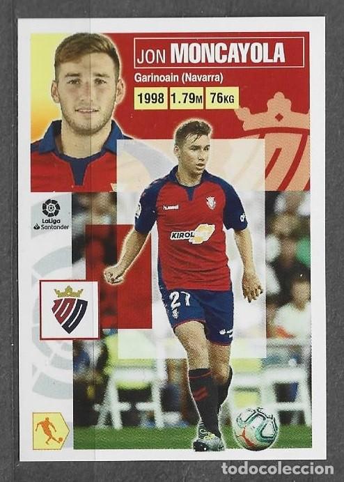 Cromos de F&uacute;tbol: Liga este 20/21 - Moncayola - N&ordm; 12a - C.A.Osasuna