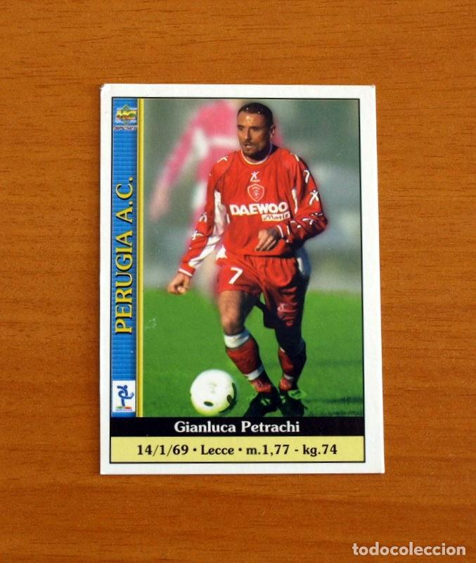Cromos de F&uacute;tbol: Perugia -N&ordm; 592 Petrachi -Mundicromo La fichas de la Liga 2000-2001-00-01-Italia-Calcio